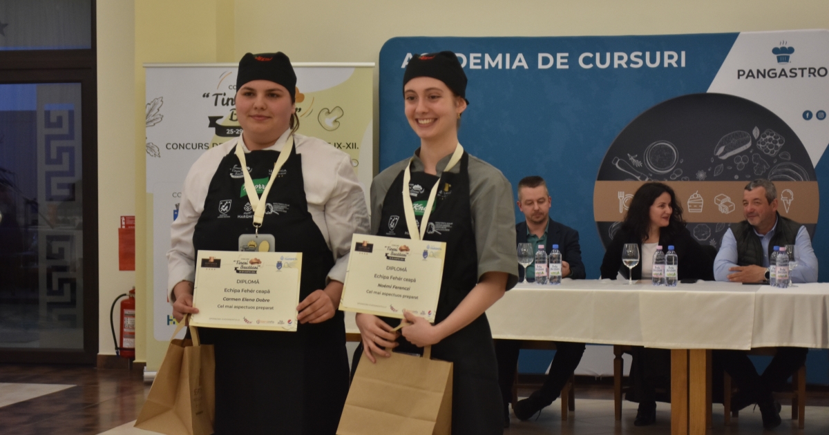 Tehetséges diákok, finom ételek